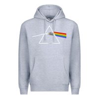 Heather Grey the dark side Premium Hoodie - linhVisuals