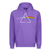 Purple the dark side Premium Hoodie - linhVisuals