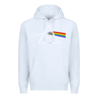 White the dark side Premium Hoodie - linhVisuals