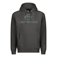 Charcoal Heather Crownline Boats Premium Hoodie - linhVisuals