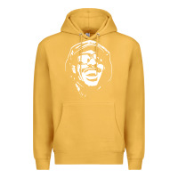 Mustard stevie wonder Premium Hoodie - linhVisuals