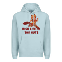 Blue Mist kick life in the nuts   squirrel girl Premium Hoodie - linhVisuals