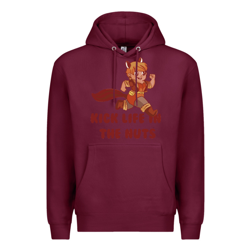 Kick Life In The Nuts   Squirrel Girl Premium Hoodie by linhVisuals | Teevron