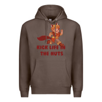 Coffee kick life in the nuts   squirrel girl Premium Hoodie - linhVisuals