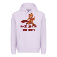 Lilac kick life in the nuts   squirrel girl Premium Hoodie - linhVisuals