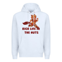 White kick life in the nuts   squirrel girl Premium Hoodie - linhVisuals