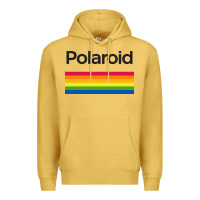 Antique Gold polaroid color spectrum horizontal Premium Hoodie - linhVisuals
