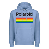 Colony Blue polaroid color spectrum horizontal Premium Hoodie - linhVisuals