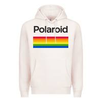Pale Pink polaroid color spectrum horizontal Premium Hoodie - linhVisuals