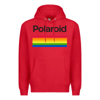Red polaroid color spectrum horizontal Premium Hoodie - linhVisuals