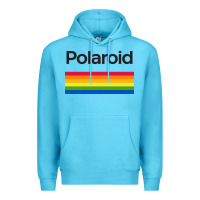Ocean Blue polaroid color spectrum horizontal Premium Hoodie - linhVisuals