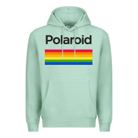 Seafoam polaroid color spectrum horizontal Premium Hoodie - linhVisuals