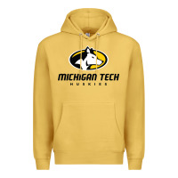 Antique Gold michigan tech huskies Premium Hoodie - linhVisuals