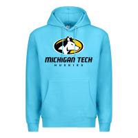 Ocean Blue michigan tech huskies Premium Hoodie - linhVisuals