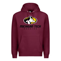 Burgundy michigan tech huskies Premium Hoodie - linhVisuals