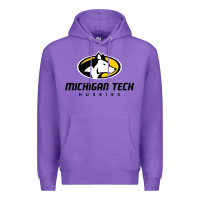 Purple michigan tech huskies Premium Hoodie - linhVisuals