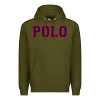 Army Green polo Premium Hoodie - linhVisuals