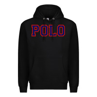 Black polo Premium Hoodie - linhVisuals