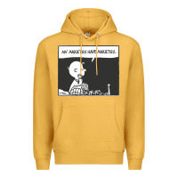Mustard my anxieties have anxieties   peanuts Premium Hoodie - linhVisuals