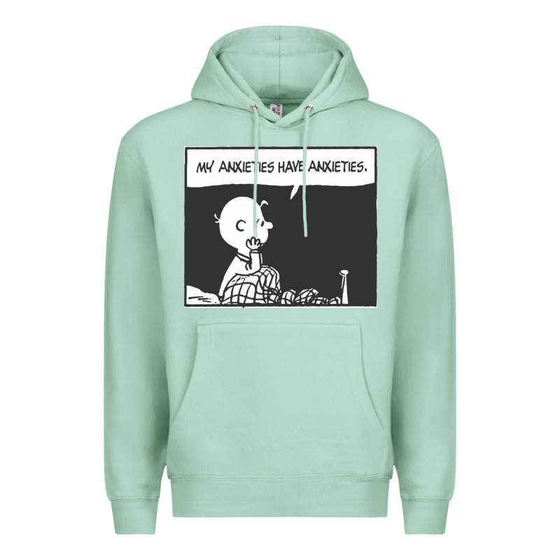 My Anxieties Have Anxieties   Peanuts Premium Hoodie by linhVisuals | Teevron