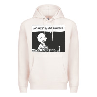 Pale Pink my anxieties have anxieties   peanuts Premium Hoodie - linhVisuals