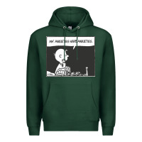 Sports Green my anxieties have anxieties   peanuts Premium Hoodie - linhVisuals