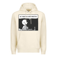Tofu my anxieties have anxieties   peanuts Premium Hoodie - linhVisuals