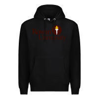 Black rowan university Premium Hoodie - linhVisuals