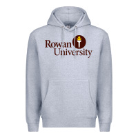 Heather Grey rowan university Premium Hoodie - linhVisuals