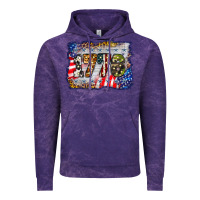 Cloud Purple 1776 4th of july background Vintage Hoodie - BarkalooDesign