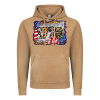Vintage Camel 1776 4th of july background Vintage Hoodie - BarkalooDesign
