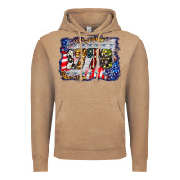 Vintage Coffee 1776 4th of july background Vintage Hoodie - BarkalooDesign