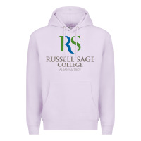 Lilac russell sage college Premium Hoodie - linhVisuals