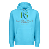 Ocean Blue russell sage college Premium Hoodie - linhVisuals