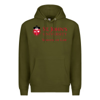Army Green saint john's university Premium Hoodie - linhVisuals