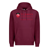 Burgundy saint john's university Premium Hoodie - linhVisuals