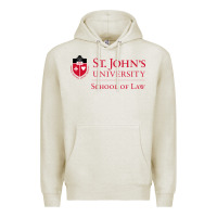 Oatmeal Heather saint john's university Premium Hoodie - linhVisuals