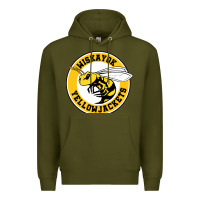 Army Green the yellowjackets Premium Hoodie - linhVisuals