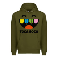 Army Green toca Premium Hoodie - linhVisuals
