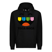 Black toca Premium Hoodie - linhVisuals