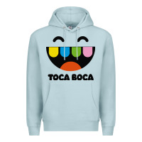Blue Mist toca Premium Hoodie - linhVisuals