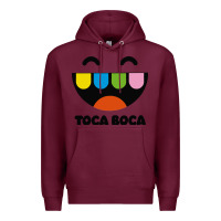 Burgundy toca Premium Hoodie - linhVisuals