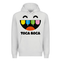 Dove Grey toca Premium Hoodie - linhVisuals