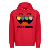 Red toca Premium Hoodie - linhVisuals