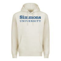 Oatmeal Heather simmons university Premium Hoodie - linhVisuals