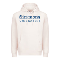Pale Pink simmons university Premium Hoodie - linhVisuals