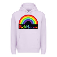 Lilac dick house Premium Hoodie - linhVisuals