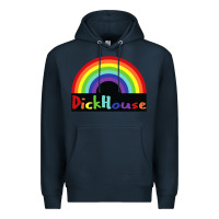 Navy dick house Premium Hoodie - linhVisuals