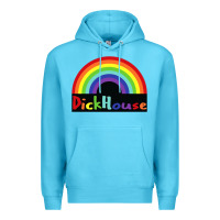 Ocean Blue dick house Premium Hoodie - linhVisuals