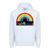 White dick house Premium Hoodie - linhVisuals